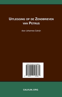 Uitlegging op de Zendbrieven van Petrus achterzijde