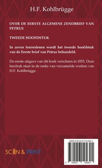 Over de Eerste Brief van Petrus 2 achterzijde