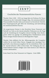 Geschichte des Neutestamentlichen Kanons 1 achterzijde
