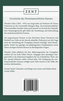Geschichte des Neutestamentlichen Kanons 4 achterzijde