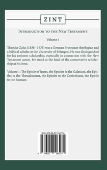 Introduction to the New Testament achterzijde