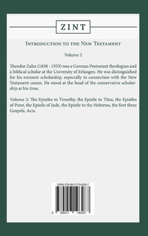 Introduction to the New Testament achterzijde