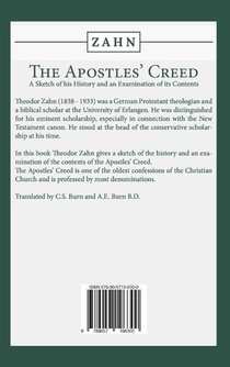 The Apostles' Creed achterzijde