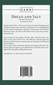 Bread and Salt from the Word of God achterzijde
