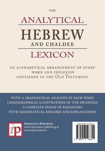The Analytical Hebrew and Chaldee Lexicon achterzijde