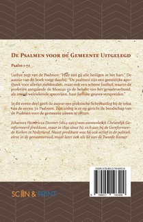 De Psalmen voor de Gemeente uitgelegd 1 achterzijde