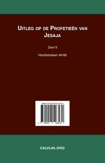 Uitleg bij de Profetieën van Jesaja II achterzijde