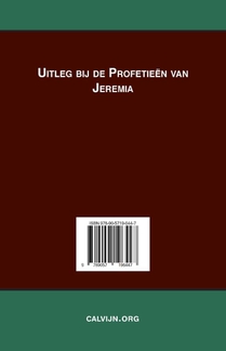 Uitleg bij de Profetieën van Jeremia achterzijde