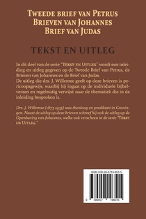 Tweede Brief van Petrus, De Brieven van Johannes, De Brief van Judas achterzijde