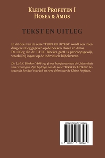 De Kleine Profeten I achterzijde