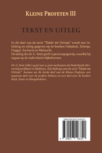 De Kleine Profeten III achterzijde