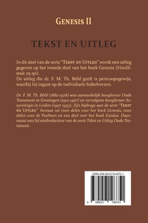 Genesis II achterzijde