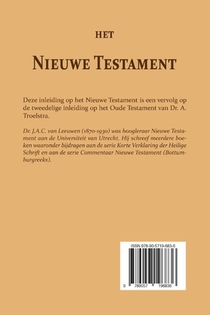 Het Nieuwe Testament achterzijde