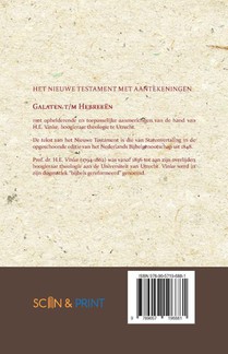 Het Nieuwe Testament met Aantekeningen 3 achterkant