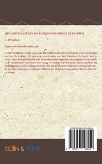 Het Ontstaan van de Kanon des Ouden Verbonds achterzijde