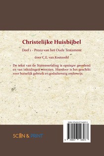 Christelijke Huisbijbel 1 achterzijde