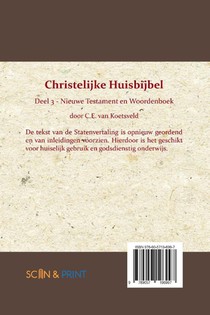 Christelijke Huisbijbel 3 achterzijde