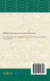 De letterkunde des Ouden Verbonds achterzijde