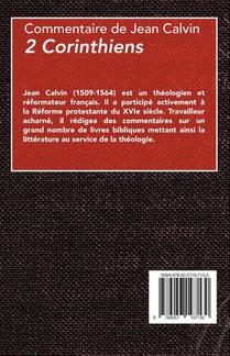 2 Corinthiens achterzijde