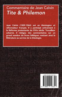 Tite & Philemon achterzijde