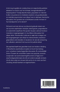 De waarheid heeft vier gezichten achterzijde