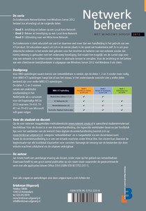 Netwerkbeheer met Windows server 2012 achterzijde