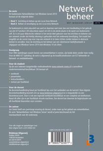 Netwerkbeheer met Windows Server 2019 achterzijde