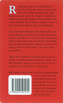 La Carte achterzijde