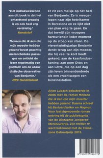 Mensen die ik ken die mijn moeder hebben gekend achterzijde