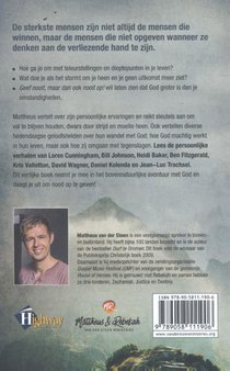 Geef nooit, maar dan ook nooit op! achterzijde