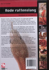 Rode rattenslang achterzijde