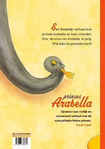 Prinses Arabella en de reuzentaart achterzijde