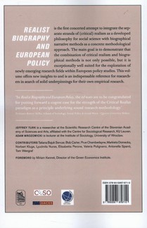 Realist biography and European policy achterzijde