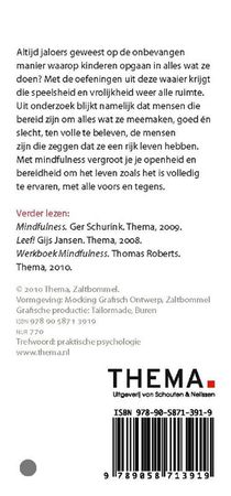 Mindfulness (waaier) achterkant