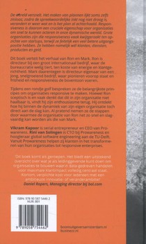 De responsive enterprise achterzijde