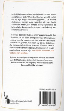 Onschatbare teksten achterzijde