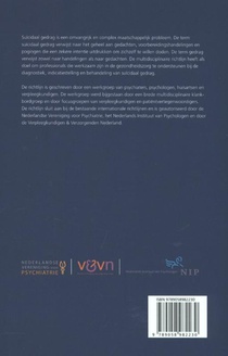 Multidisciplinaire richtlijn diagnostiek en behandeling van suïcidaal gedrag achterzijde
