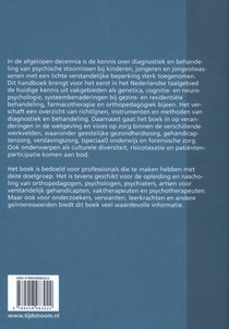 Handboek psychiatrie en lichte verstandelijke beperking achterzijde