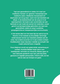 Medische mensentaal achterzijde