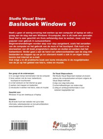 Basisboek Windows 10 achterzijde