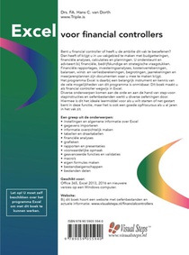 Excel voor financial controllers achterzijde