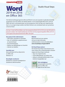 Computergids Word 2019, 2016 en Office 365 achterzijde