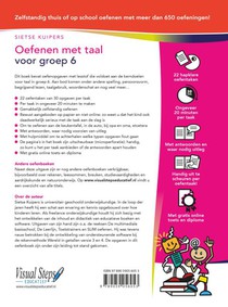 Oefenen met taal voor groep 6 achterzijde