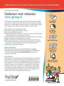 Oefenen met rekenen voor groep 6 achterzijde