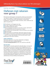 Oefenen met rekenen voor groep 7 achterzijde