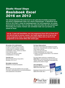 Basisboek Excel 2016 en 2013 achterzijde