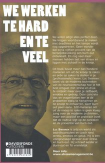 Geef burn-out geen kans achterzijde