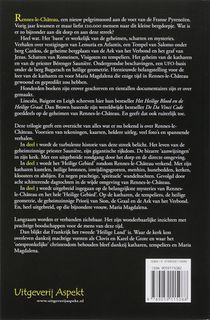 De geheime boodschappen van Rennes-le-Chateau achterzijde