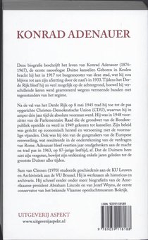 Konrad Adenauer achterzijde