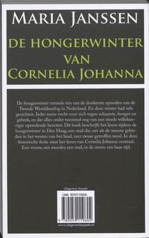 De hongerwinter van Cornelia Johanna achterzijde